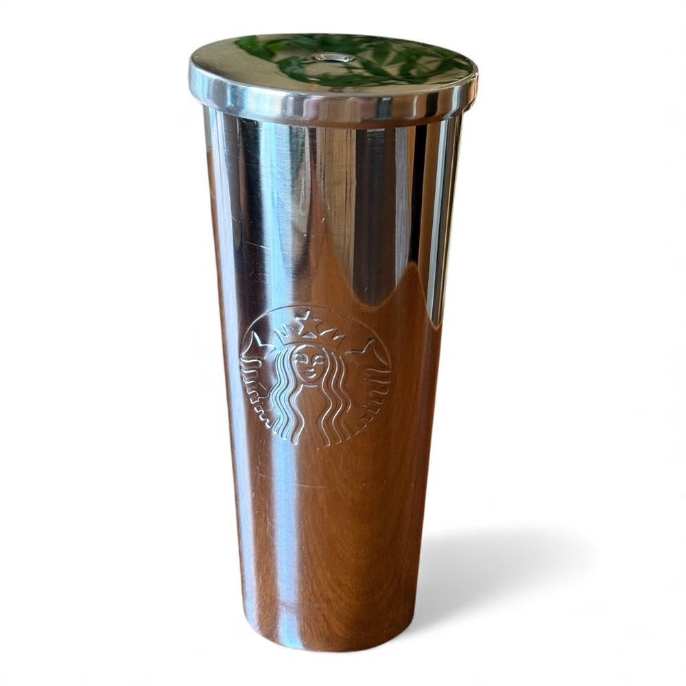 Starbucks Limited Edition 2016 Chrome Stainless Steel 24 oz. Tumbler